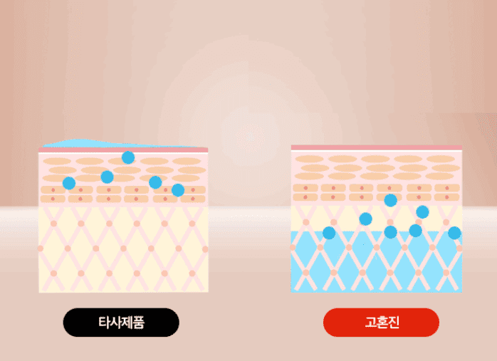 고혼진 화장품 효과