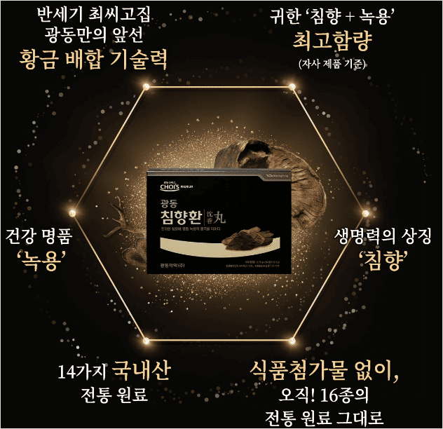 광동침향환 성분