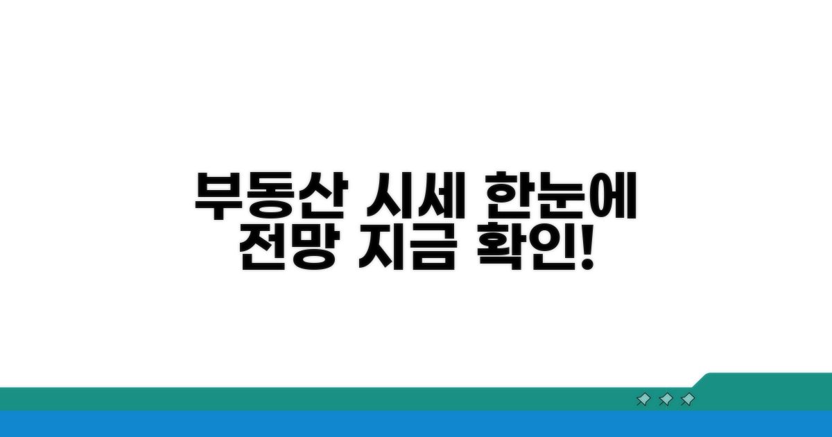 부동산 시세 동향 한눈에 보기