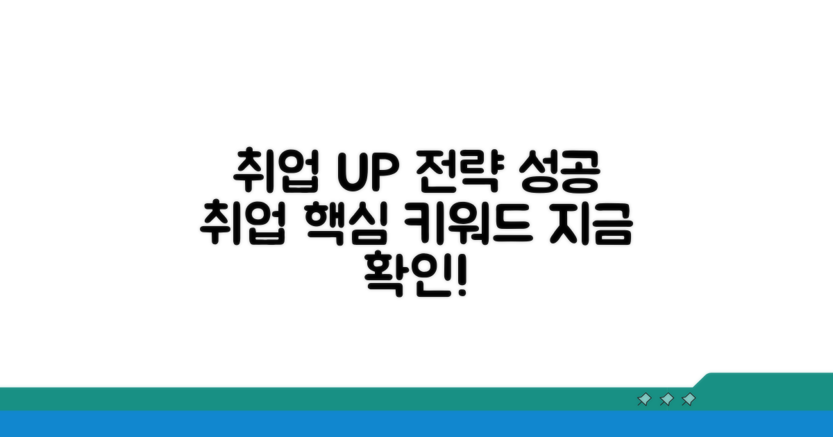 더 나은 취업을 위한 전략