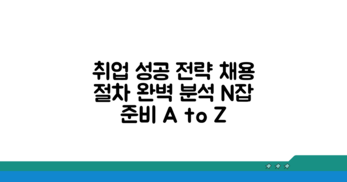채용 절차와 취업 준비 방법