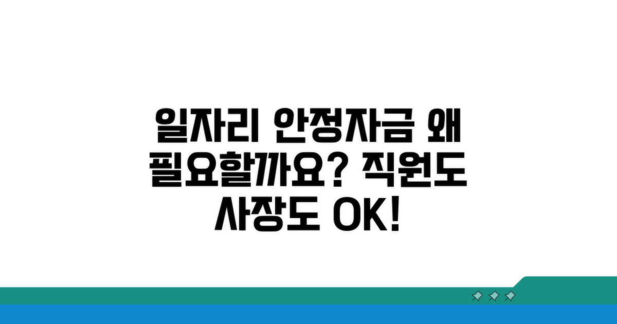 일자리 안정자금, 왜 필요할까요?