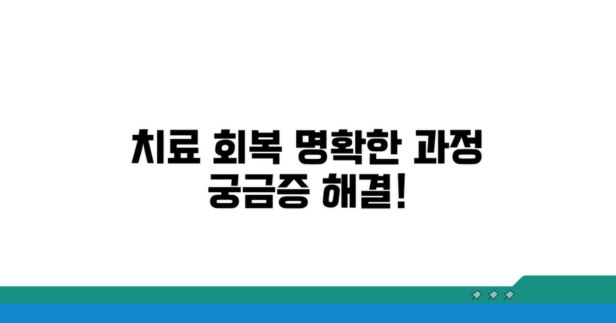 치료 방법과 회복 과정 살펴보기
