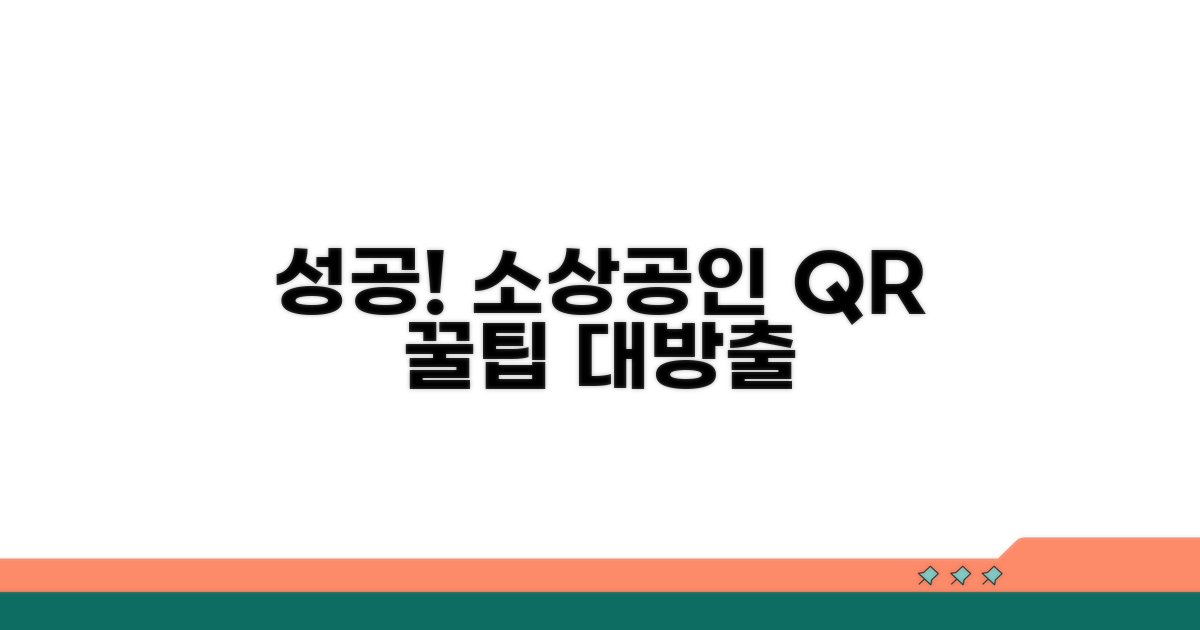 성공 사례: 소상공인 QR코드 활용법