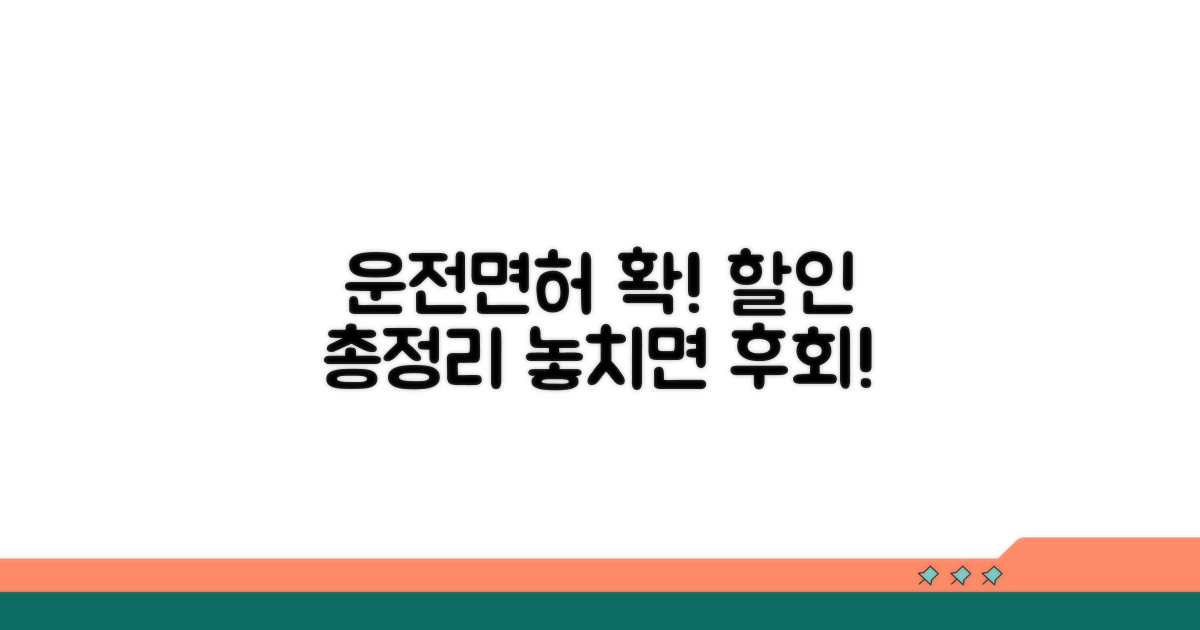 면허 취득 비용 할인 총정리