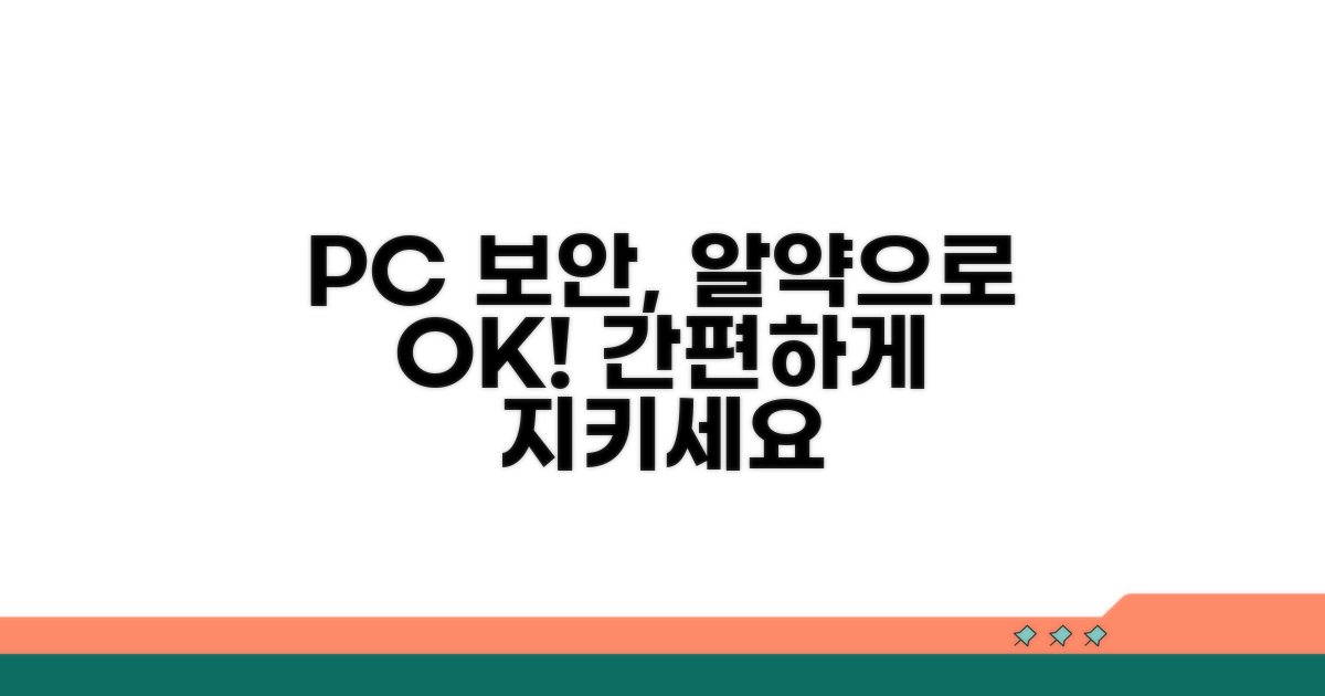 알약으로 PC 안전하게 지키기