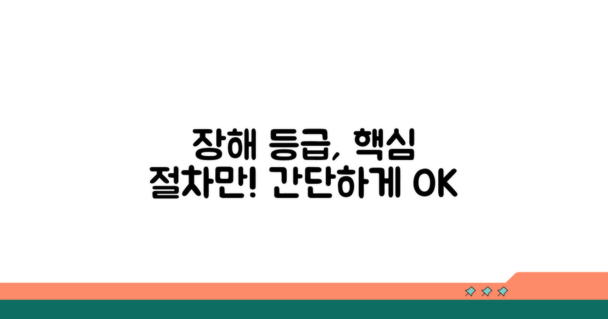 장해 등급 판정 절차 상세 안내