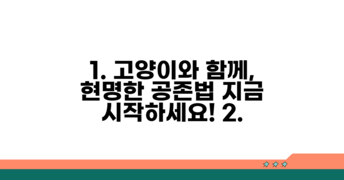 현명한 길고양이 공존 방법